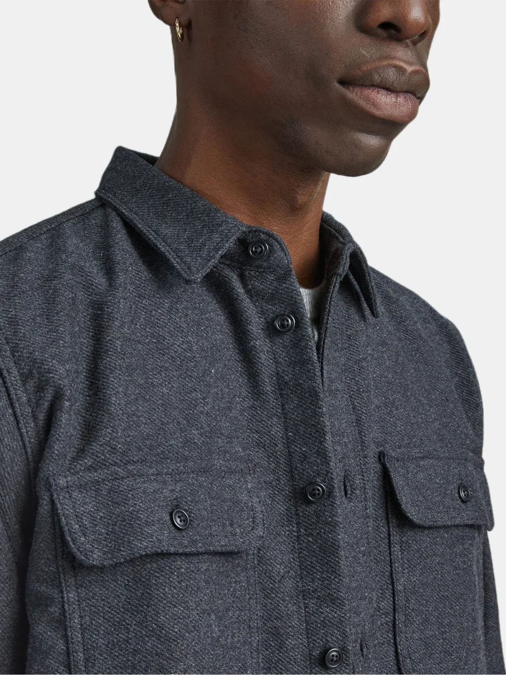 The Heathered Overshirt